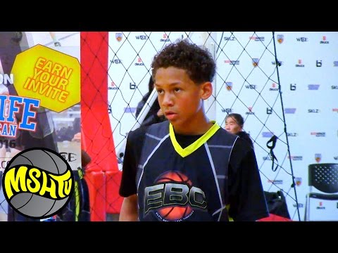 7th Grader Shyheim Parm HAS HANDLES - 2015 EBC West Camp - Elite Basketball Circuit