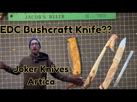 Folding Bushcraft Knife (JOKER Knives Artica Full Review)