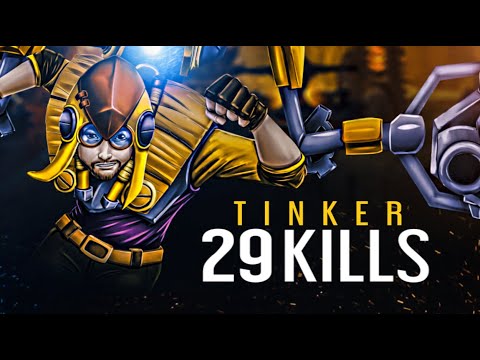 OMG 29KILLS Tinker You Should Try This Combo! | Dota 2 Tinker Gameplay |