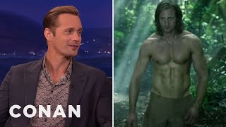 Alexander Skarsgard's Insane Diet To Get Jacked As Tarzan  - CONAN on TBS