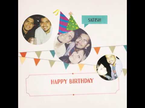 Happy birthday satish