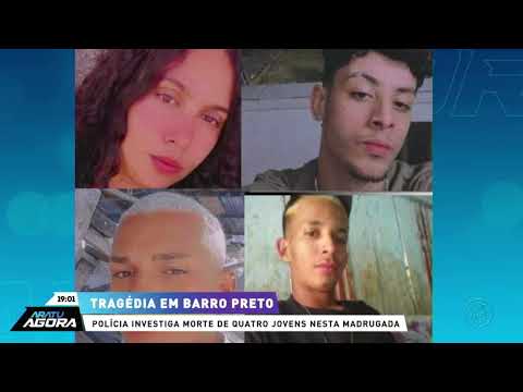 Tragédia em Barro Preto: polícia investiga morte de quatro jovens nesta madrugada
