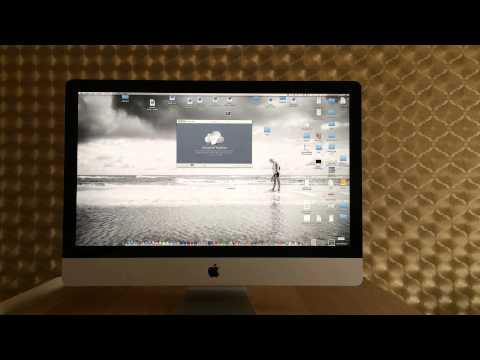 iMac External SSD boot test