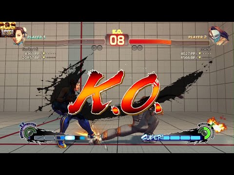USF4 FT3 Alegrias (Vega) vs Soriku16 (Chun Li)