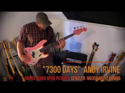 "7300 Days" Andy Irvine -  BMV 60's relic P Bass w/Nordstrand NP4A
