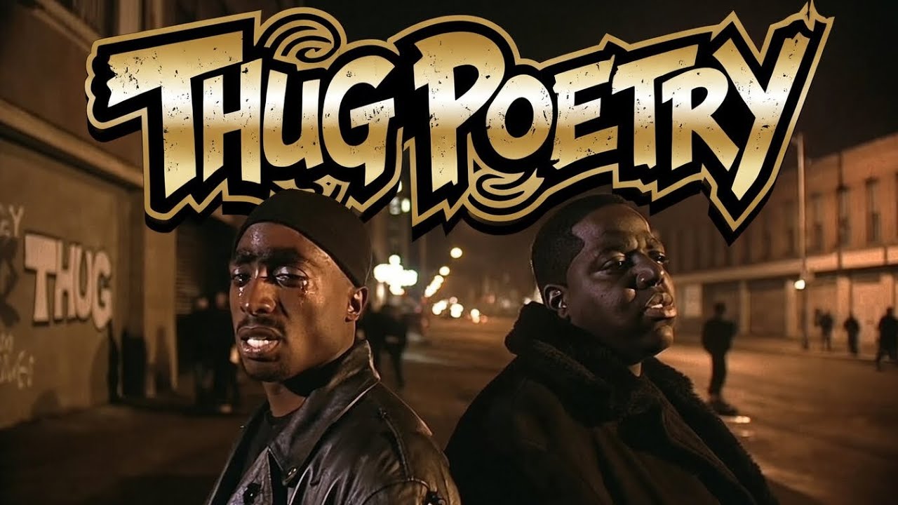 2Pac ft. Biggie – Thug Poetry - 90s Hip Hop 
