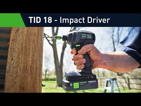 Cordless Impact Driver TID 18