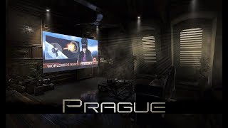Deus Ex: Mankind Divided - Prague: Jensen&#39;s Apartment [Night] (1 Hour of Music)