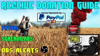 How to Setup and Receive Donation on Stream with OBS and Streamlabs