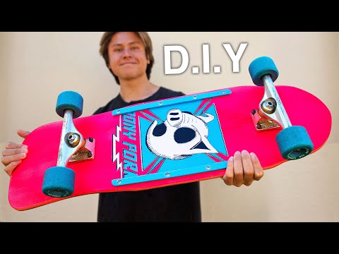 D.I.Y OLD SCHOOL SKATEBOARD!