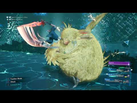 Defeating Fat Chocobo Summon | Final Fantasy VII Remake