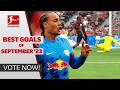 BEST GOALS in September: Xavi Worldie, Boniface Solo or... ? – Goal of the Month!