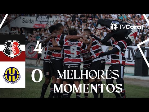 TV Coral - Melhores momentos - Santa Cruz 4x0 Horizonte - Série D 2025