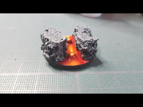 Lava base (in 4 minutes - easy to reproduce for beginners)