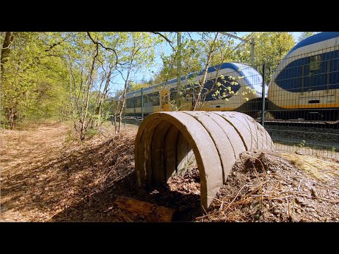 World War Railway Relics: Shelters in The Netherlands CABVIEW HOLLAND 2020