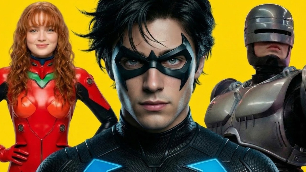Adiós Justice League DCU eligió Titans, RoboCop sin RoboCop, Nuevo Evangelion confirmado