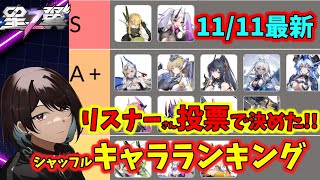 ［星の翼］リスナーさんと作った最新キャラランキング[シーズン10]