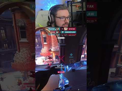 when you actually aim on Hanzo in Overwatch 2