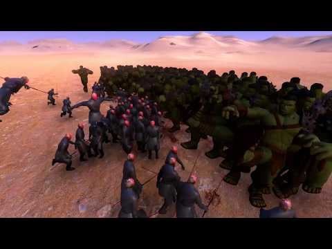 100 Star Wars Darth Maul vs 100 Hulk - Ultimate Epic Battle Simulator