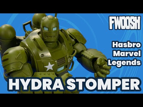 Marvel Legends Hydra Stomper What If...? Hasbro Steve Rogers Deluxe Action Figure Review