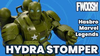 Marvel Legends Hydra Stomper What If... Hasbro Steve Rogers Deluxe Action Figure Review