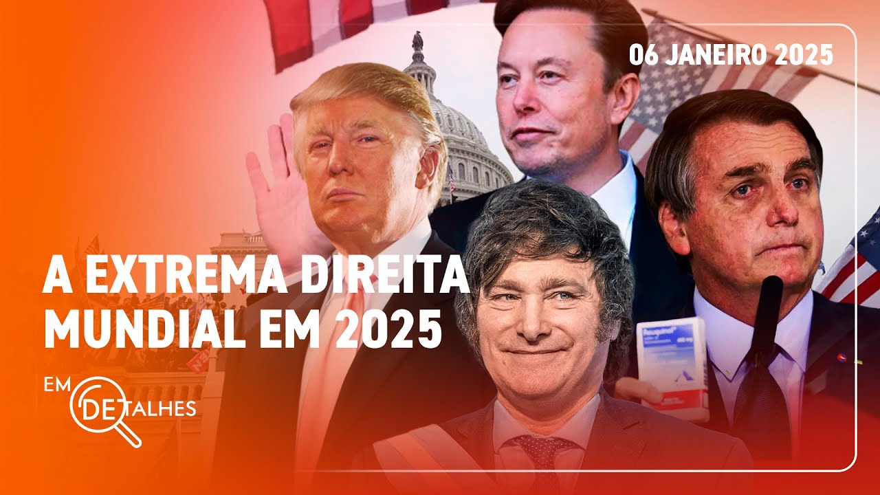 EM DETALHES - 06/01/25 - PROFESSOR CASTRO ROCHA COMENTA AGENDA DA EXTREMA DIREITA MUNDIAL EM 2025