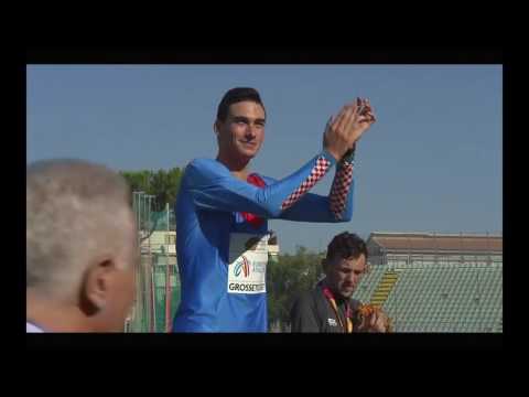 Svečano proglašenje na 800m [M] - Europsko prvenstvo za juniore i juniorke 2017