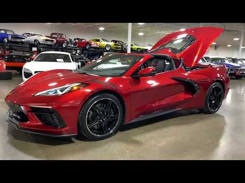 58-Mile 2022 Chevy Corvette Stingray 1LT Coupe Gets Our Red Mist Blood