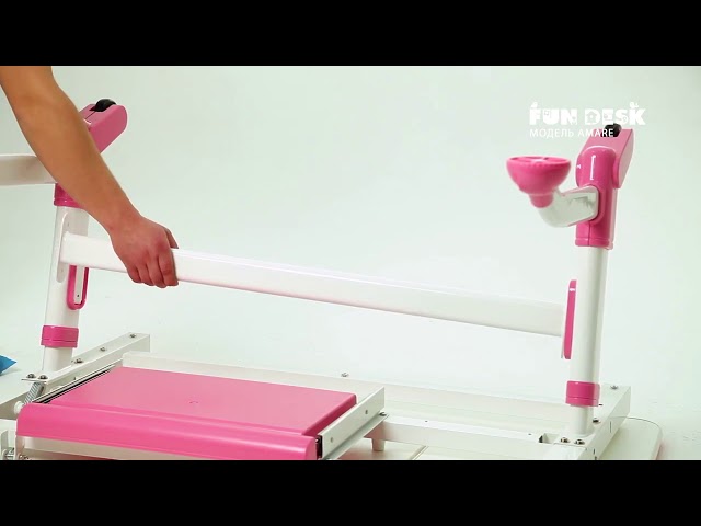 Растущий стол Amare Pink в Нефтеюганске - видео 4