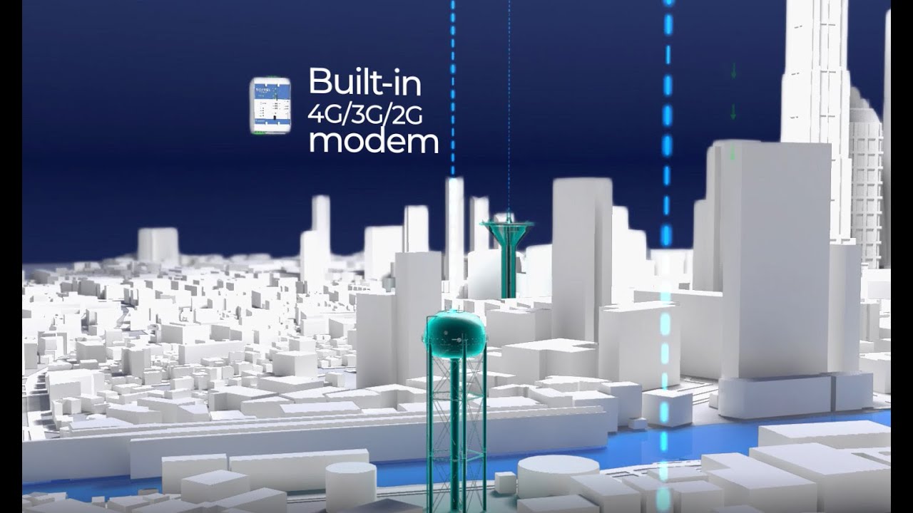 SOFREL YDRIX smart RTU for water networks automation and management