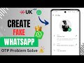 🤯 How to create fake whatsapp account 2024