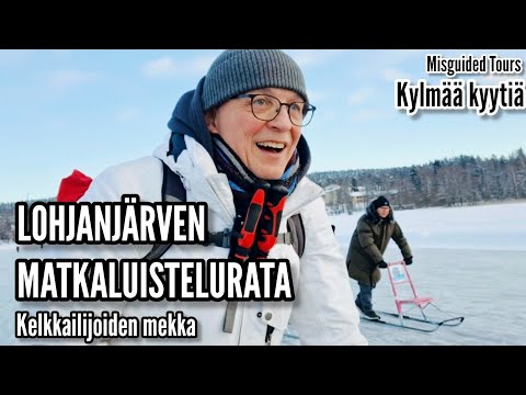 Lohjanjärven matkaluistelurata - kelkkailijoiden mekka | Kylmää kyytiä, osa 7