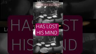 Download lagu I think the drummer has LOST HIS MIND #drums #drummer #moderndrummer #madness #crazy mp3