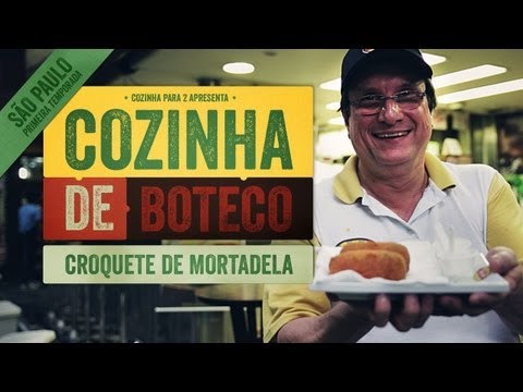 Cozinha de Boteco SP #4 - Croquete de Mortadela (Bar do Mané)