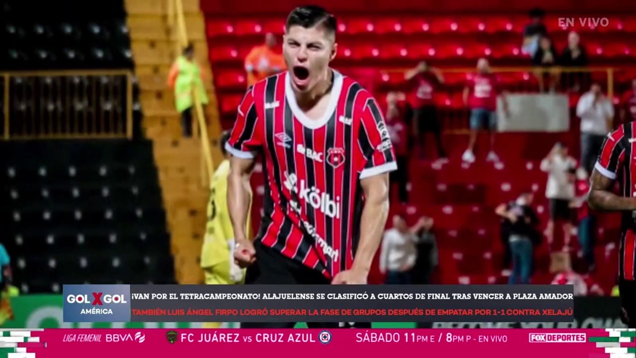 💪🏼 ALAJUELENSE 3-1 PLAZA AMADOR | La Liga por el tetracampeonato de Copa Centroamericana | GolXgol