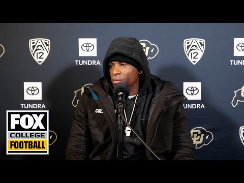 Postgame Presser: Deion Sanders on Colorado's blowout loss to Washington State