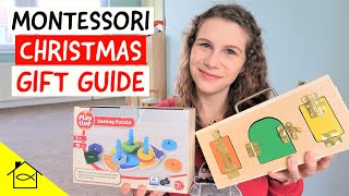 Montessori Christmas Gift Guide for Toddlers | What I Got My 2 Year Old for Christmas 2020