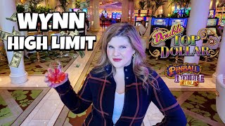 Max Bet MADNESS at the WYNN High Limit Slots Room in Las Vegas! 🤑