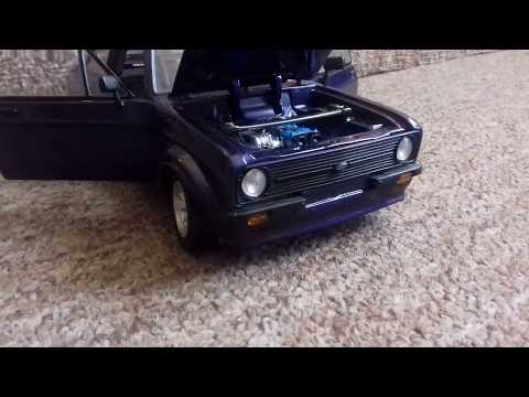 Ford Escort MK2 in scale 1:18 by Sun Star