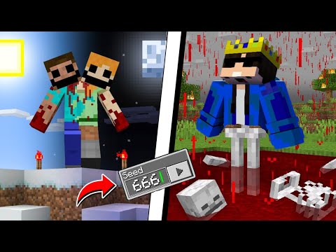 Testing Scariest Minecraft Seeds That are Actually Real!