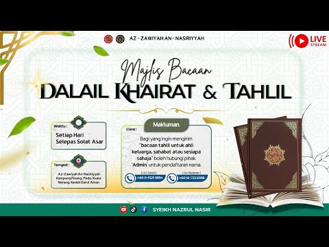 Live streaming of Syeikh Nazrul Nasir
