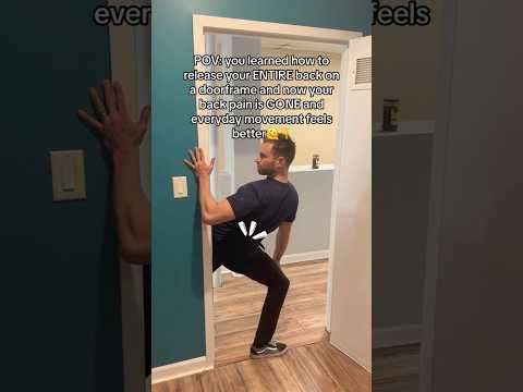 Release your ENTIRE back In SECONDS at home with this simple stretch!