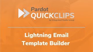 How to use the Lightning Email Builder in Account Engagement (Pardot)