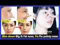 7 New Nose Exercises Reshape Big Nose And Lose Nose Fat Fix Pointy Nose And Get Nose Tip Up