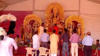 Navratri morning durga puja on dussehra NCR year 2013 #askdushyant