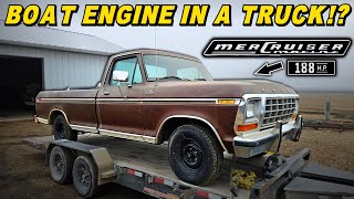 Can we make a BOAT ENGINE Swapped F150 RUN & DRIVE Reliably??