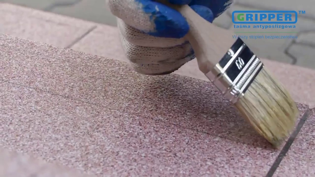 Montaż taśm antypoślizgowych Gripper