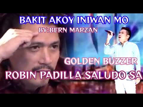 BAKIT AKOY INIWAN MO BY:BERN MARZAN PILIPINAS GOT AUDITION VIRAL PARODY