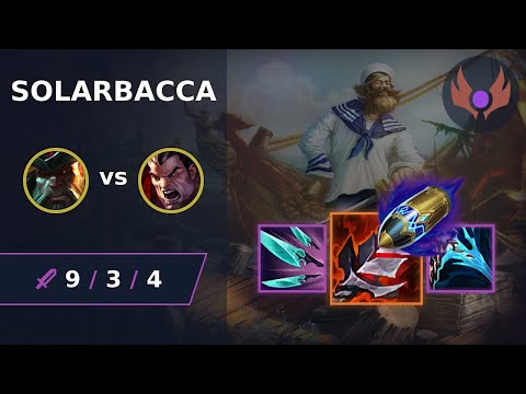 [ solarbacca ] Gangplank TOP vs Darius | EUW MASTER | LOL Season 2024