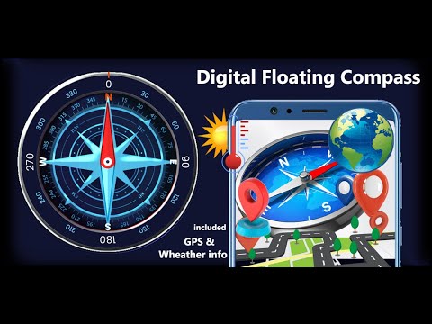 Floating Digital Compass, GPS Video